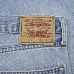 2010s Levi's 505 Denim Jeans Size 36