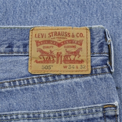 2010s Levi's 505 Denim Jeans Size 34