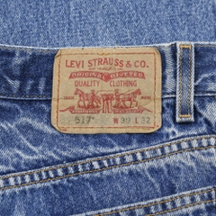 2000s Levi's 517 Denim Bootcut Jeans Size 29