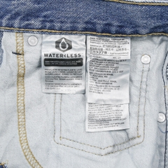 2010s Levi's 517 Denim Bootcut Jeans Size 35