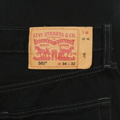 2020s Levi's 501 Black Denim Jeans Size 34