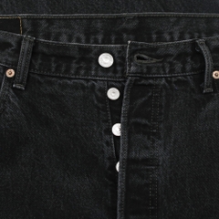 2010s Levi's 501 Black Denim Jeans Size 36