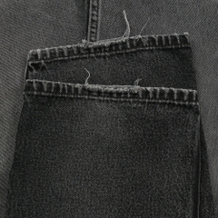2000s Levi's 505 Faded Black Denim Jeans Size 33