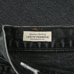 2020s Levi's Premium Black Denim Jeans Size 36