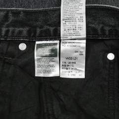 2020s Levi's Premium Black Denim Jeans Size 36