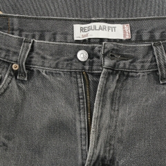 2000s Levi's 505 Faded Black Denim Jeans Size 36