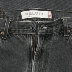 2000s Levi's 505 Faded Black Denim Jeans Size 32