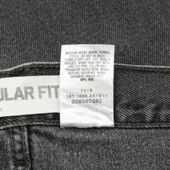 2000s Levi's 505 Faded Black Denim Jeans Size 32