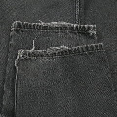 2000s Levi's 505 Faded Black Denim Jeans Size 32