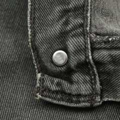 2000s Levi's 550 Faded Black Denim Jeans Size 40