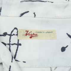 Vespa Brand Made in Japan Rayon Shirt Size M