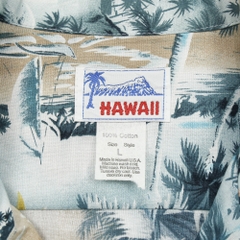 Hawaii Brand Aloha Style Hawaiian Shirt Size L