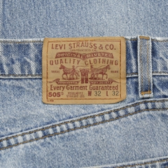 90s Levi's 505 Made in USA Denim Jeans Size 32