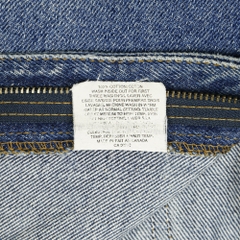 90s Levi's 619 Canada Made Denim Jeans Size 37