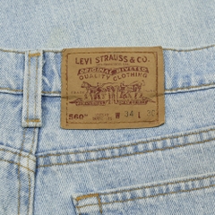 90s Levi's 560 Made in USA Denim Jeans Size 34