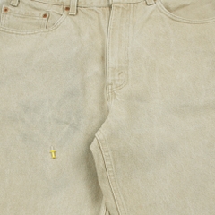 90s Levi's 550 USA Sand Denim Jeans Size 37