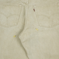 90s Levi's 550 USA Sand Denim Jeans Size 37
