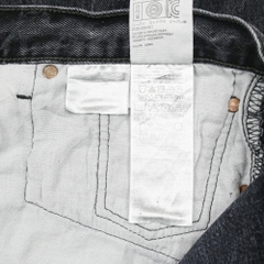 2010s Levi's 501 Black Denim Jeans Size 38