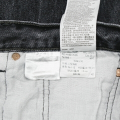 2010s Levi's 501 Black Denim Jeans Size 38