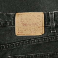90s Levi's 505 Black Denim Jeans Size 36