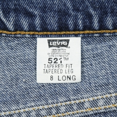 90s Levi's 521 Made in USA Denim Jeans Size 28