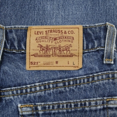 90s Levi's 521 Made in USA Denim Jeans Size 28