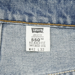 90s Levi's 550 Made in USA Denim Jeans Size 40