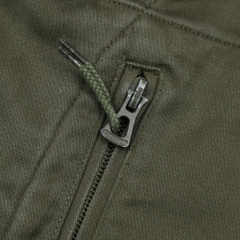 Vintage French Army Olive Field Jacket Size S