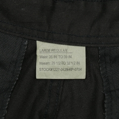 Rothco BDU Black Combat Trousers Size L-R 35-37