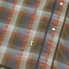 Schott NYC Plaid Western Shirt Size M