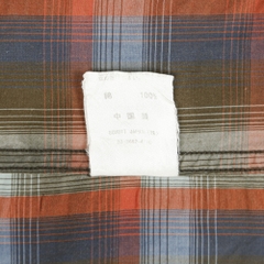 Schott NYC Plaid Western Shirt Size M
