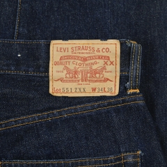 1998 Levi's 551ZXX Valencia Factory Selvedge Denim Jeans Size W32