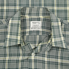 80s Sears Vintage Short-sleeve Plaid Shirt Size M