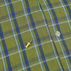 Vtg 60s Penneys Towncraft Plaid Shirt Size M