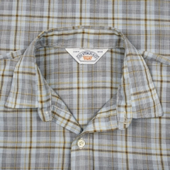 70s Vintage Levi's USA Plaid Shirt Size S