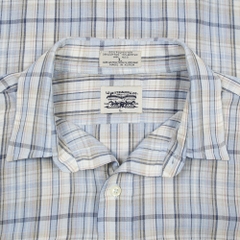 80s Levi's Original Men’s Plaid Shirt Size L