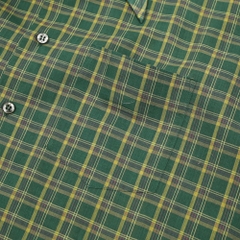 80s Kmart Vintage Perma Press Plaid Shirt Size L