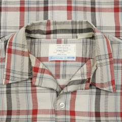 80s Vintage Sears Fieldmaster Plaid Shirt Size L