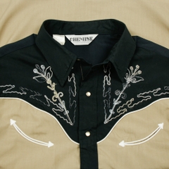 80s Chemise by Kennington Western Shirt Size XL