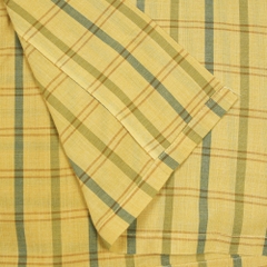 60s Vintage Sears Perma Prest Plaid Shirt Size L