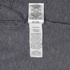 L.L.Bean Classic Logo Grey Polo Shirt Size L