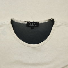 A.P.C. Made in France Two-layer L/S Shirt Size M