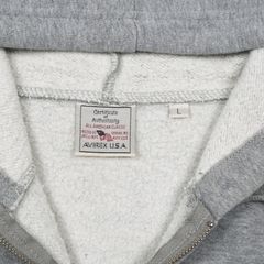 Avirex Air Corps Print Hoodie Size L