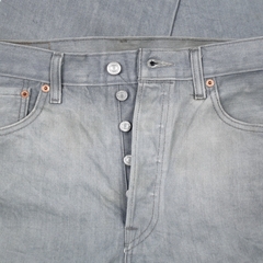 2020s Levi's 501 Grey Denim Jeans Size 34