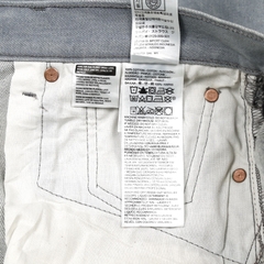 2020s Levi's 501 Grey Denim Jeans Size 34