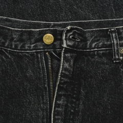 90s Lee Black Denim Tapered Jeans Size 31