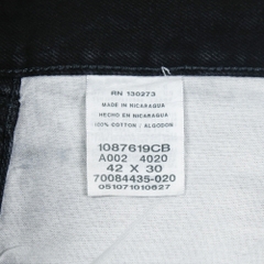 00s Rustler Black Denim Worker Jeans Size 42