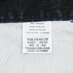 00s Rustler Black Denim Worker Jeans Size 40