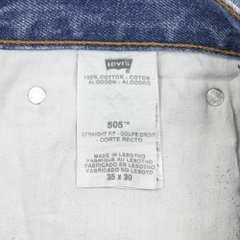 2010s Levi's 505 Denim Jeans Size 35