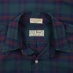 Vintage L.L.Bean Made in USA Button-down Shirt Size M